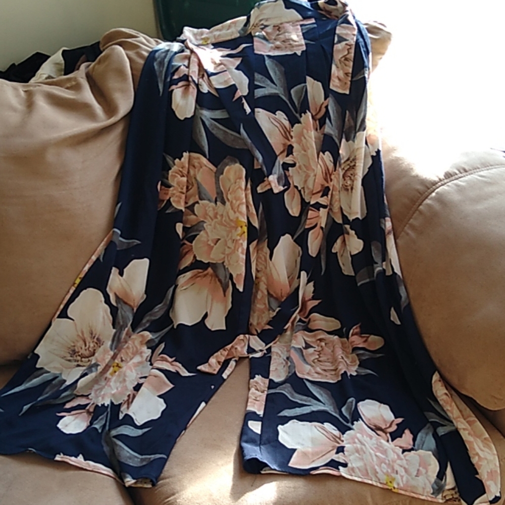 Boho high waist wide leg floral print summer pants